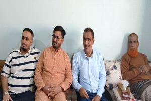 عميد كلية اللغات بجامعة عدن في ضيافة الطلاب بمدينة بونا