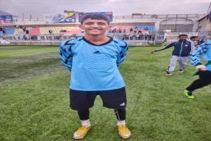 إيقاف حارس فريق العين أنس الدوح مباراتين بتجمع تعز