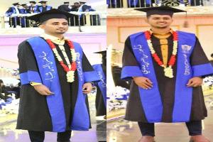 عدن الغد تهنئ الزميلين ماهر البرشاء وناصر علي الزيدي بتخرجهما من كلية الإعلام بعدن