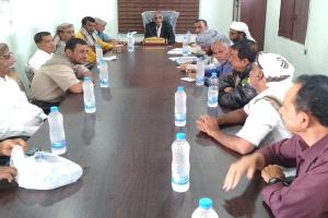 تنفيذي حبان يعقد اجتماعه الدوري ويبارك إدراج المدينة ضمن مواقع اليونسكو