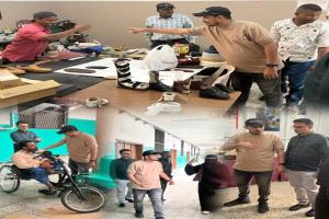 مدير مكتب الشؤون الاجتماعية والعمل بعدن يتفقد احتياجات مركز التدريب المهني الاجتماعي لذوي الإعاقة بالمنصورة