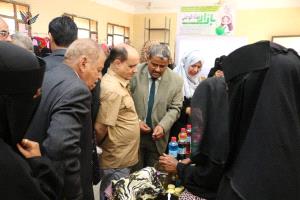 نائب وزير التعليم الفني يدشن بازار "فتاة الوطني" احتفاء بذكرى عيد الاستقلال