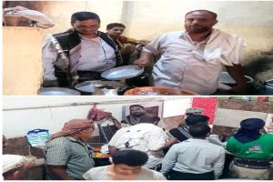 لحج .. حملة تفتيش على سلامة الأغذية بمطاعم طور الباحة