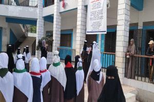 مؤسسة «لنا للتنمية» تدشن حملة توعوية لمكافحة الابتزاز الإلكتروني في ثانويات البنات بمديريات محافظة عدن ابتداءً بمديرية دارسعد