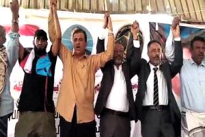 من مخيم الاعتصام بزنجبار .. إعلان الزحف الجماهيري لكافة مديريات أبين صوب ساحة العروض بعدن