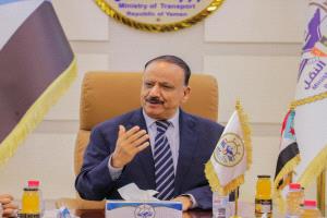 وزير النقل يعلن بأسم الوزارة ومؤسساتها الدعم الكامل لقرارات وخطوات المجلس الانتقالي الجنوبي