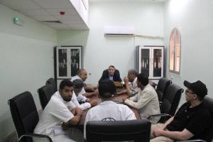 الأمين العام للمجلس المحلي بأبين يزور مستشفى الرازي للوقوف على سير الخدمات الطبية والتحديات التشغيلية