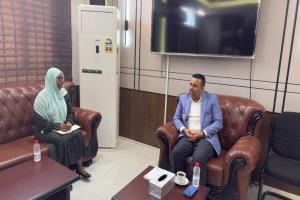 الدكتور الوليدي يبحث مجالات التعاون الصحي مع القائم بأعمال ممثل منظمة الصحة العالمية لدى بلادنا مدير مكتب المنظمة  بعدن