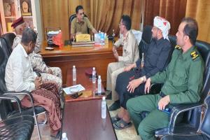 برئاسة مدير عام مديرية القطن.. انعقاد أجتماع اللجنة الأمنية بالمديرية