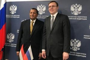 السفير الوحيشي يبحث مع نائب وزير الطاقة الروسي التحضيرات لاجتماع اللجنة المشتركة