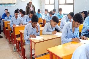 تدشّينن امتحانات الفصل الدراسي الأول للعام 2025–2026 بيافع سرار