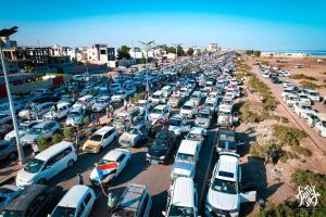 صور أولية للموكب الجماهيري لأبناء الضالع في عدن