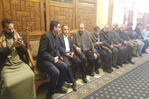 الرئيس علي ناصر محمد يقدم واجب العزاء في اللواء صالح عبدالله عبدالسلام صبرَة بالقاهرة