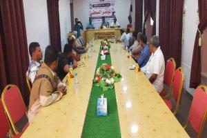 المؤتمر الصحفي للمدير العام لمديرية القطن رئيس المجلس المحلي ورئيس لجنة مهرجان زيارة الهدار للعام 2025م لموسمها ال"159"