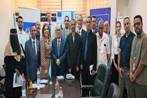 وزير الإدارة المحلية يرأس الاجتماع الختامي لاعضاء مجلس مشروع تعزيز المرونة SIERY في اليمن