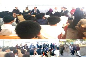 مدير عام «القاهرة» يزور مدرسة الشعب ويدشن الأنشطة والبرامج التي ينفذها مجلس الآباء