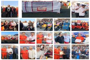 مهرجان تكريمي ناجح للنينو بحضور شخصيات كبيرة ونجوم المنتخبات الوطنية برعاية يمن موبايل والسهم الاحمر