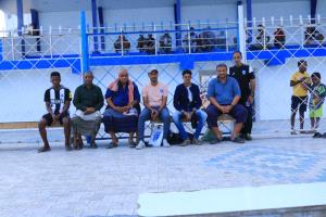 رئيس الإعلام الرياضي بساحل حضرموت يحضر اخر تدريبات ممثل اليمن في بطولة الأندية الخليجية