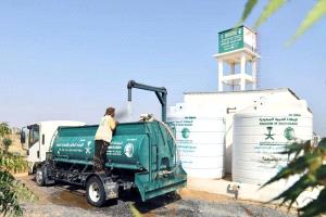 ضخ أكثر من 61 مليون لتر ضمن مشروع الإمداد المائي والإصحاح البيئي بمحافظتي حجة وصعدة