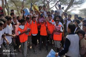 فريق النصر يتوج بطلاً لكأس الشهيد سعيد الصالحي في دوري مدرسة مران بمودية
