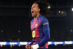 رأس كوندي تمنح برشلونة ريمونتادا على فرانكفورت