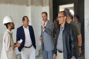 عميد كلية الطب والعلوم الصحية بجامعة تعز : مشروع المباني يعزز جودة التعليم الطبي وركيزة لتطوير التعليم الطبي