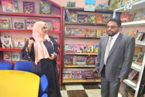 باسليم يتفقد سير العمل في إعادة تأهيل المتحف الوطني للأثار ومكتبة مسواط بعدن