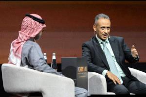 مستشار رئيس الوزراء السفير مجيب عثمان يشارك في جلسة حوارية بعنوان "من التحديات إلى الفرص" بالرياض
