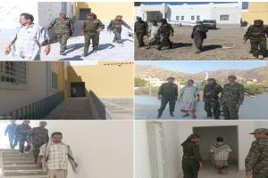 مدير عام سباح يافع يتفقد المرافق الحكومية بالمديرية