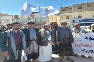 حلف قبائل شبوة من مخيم الاعتصام بالعاصمة عتق يطالب القيادة السياسية إعلان فك الارتباط وإعادة الدولة الجنوبية