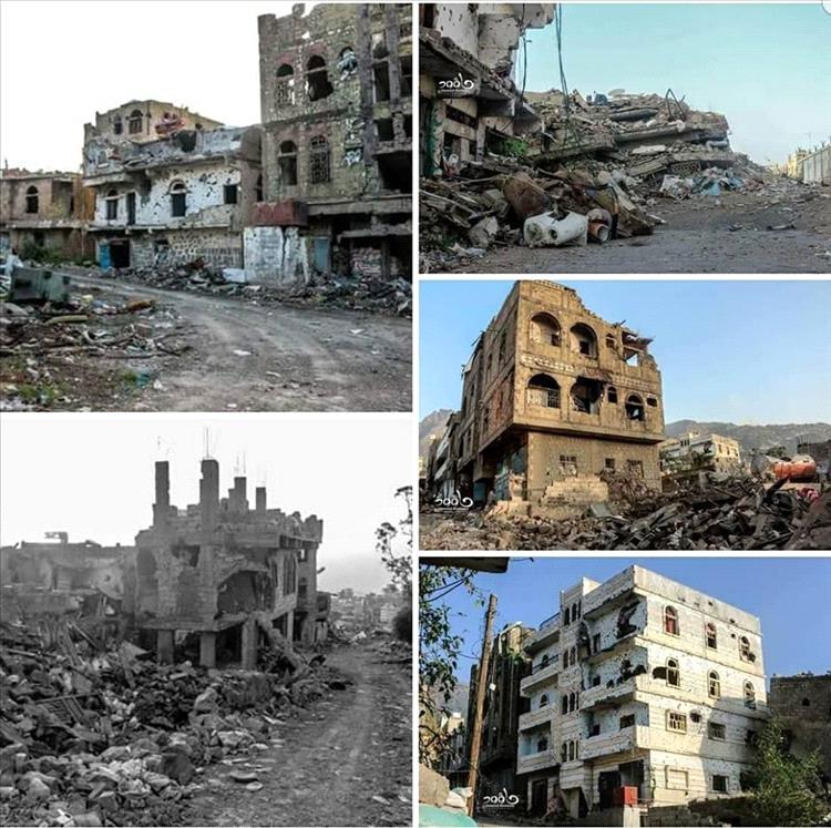 الشبكة اليمنية للحقوق والحريات تصدر تقريرًا حديثًا بعنوان "تفجير المنازل غريزة إرهابية مستمرة لدى الحوثيين"