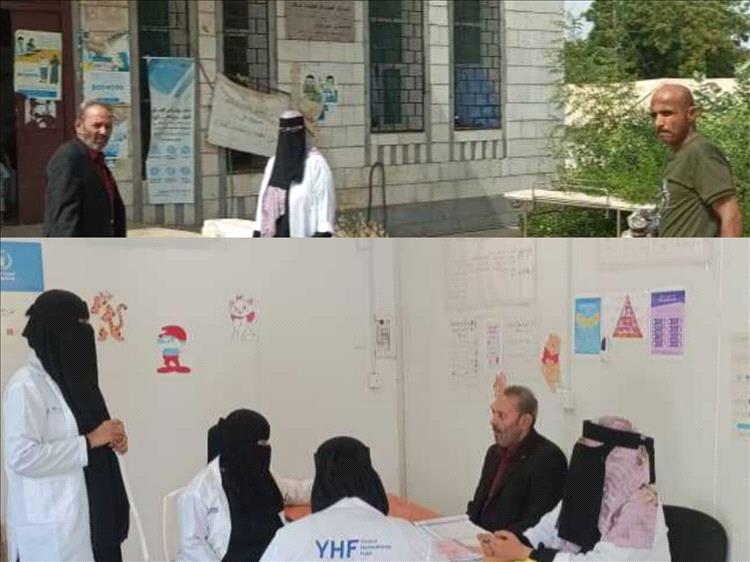مدير صحة أبين يتفقد مركزي "الأمومة والطفولة" و "الصحي" بالكود ويشيد بأدائهما