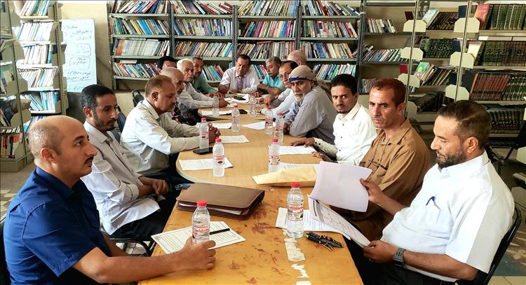 مجلس كلية الضالع الجامعية يناقش ترتيبات العام الأكاديمي الجديد