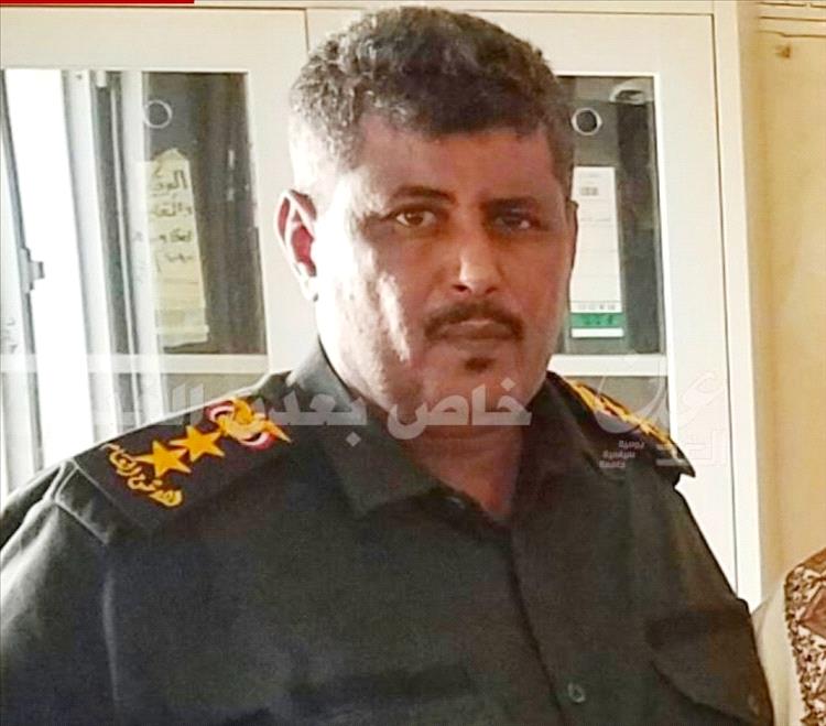 مدير البحث الجنائي بمحافظة أبين يعزي في وفاة العقيد مسعود علي راجح