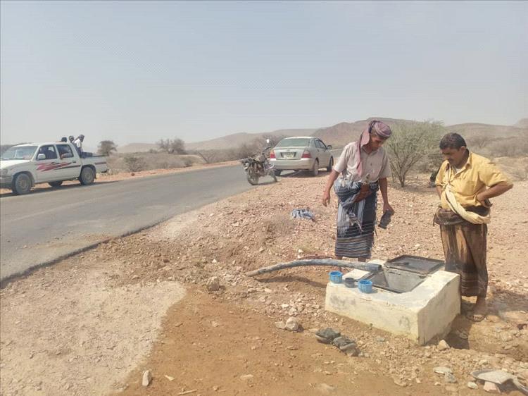 مدير عام الوضيع يتفقد موقع التخريب بمشروع مياه السواد الوضيع