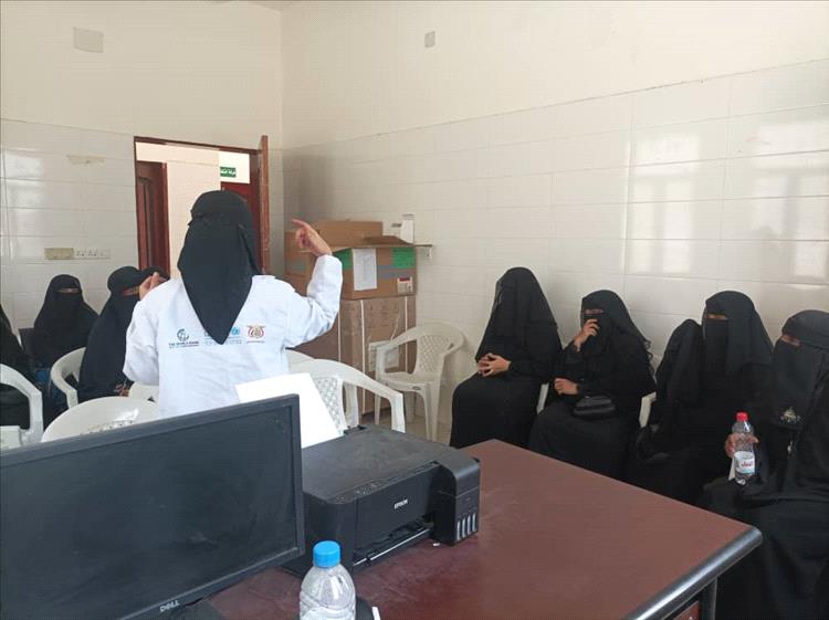 اجتماع تنسيقي لمتطوعي التثقيف الصحي بيافع سرار استعداداً لحملة شلل الأطفال
