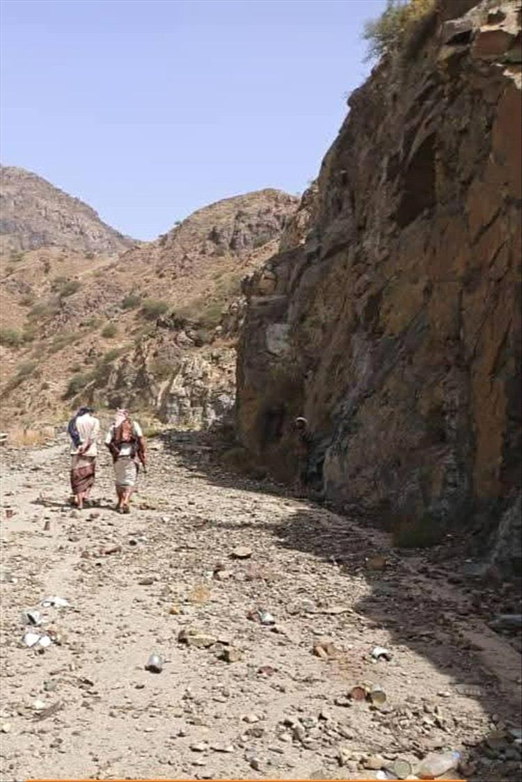 بدء نزع الألغام من طريق عقبة ثرة