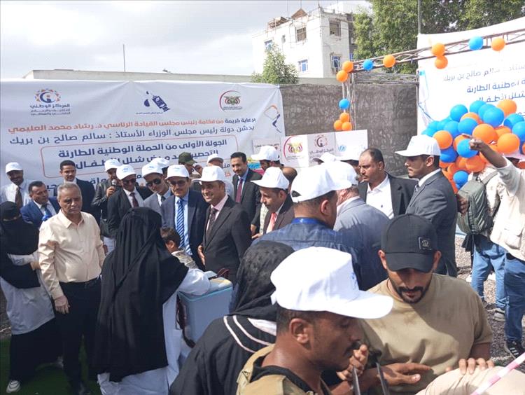 بحضور رئيس الوزراء ووزير الصحة.. تدشن الجولة الثانية من حملة التحصين ضد شلل الأطفال
