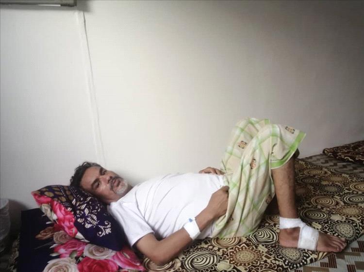 نداء إنساني عاجل: الفنان نايف عوض في العناية المركزة… فهل من مجيب؟
