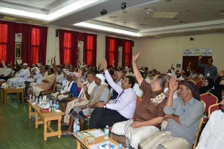 أعضاء الهيئة العليا لمؤتمر حضرموت الجامع يدعون لانعقاد المؤتمر العام لفقدان شرعية القيادة الحالية