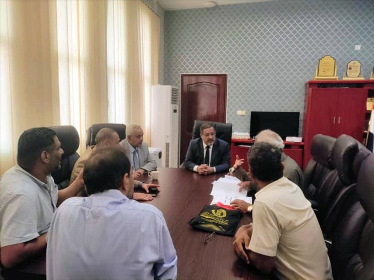 اجتماع يقر التقرير الفني لمشروع انشاء قسم الاشعة بمركز الطب الشرعي