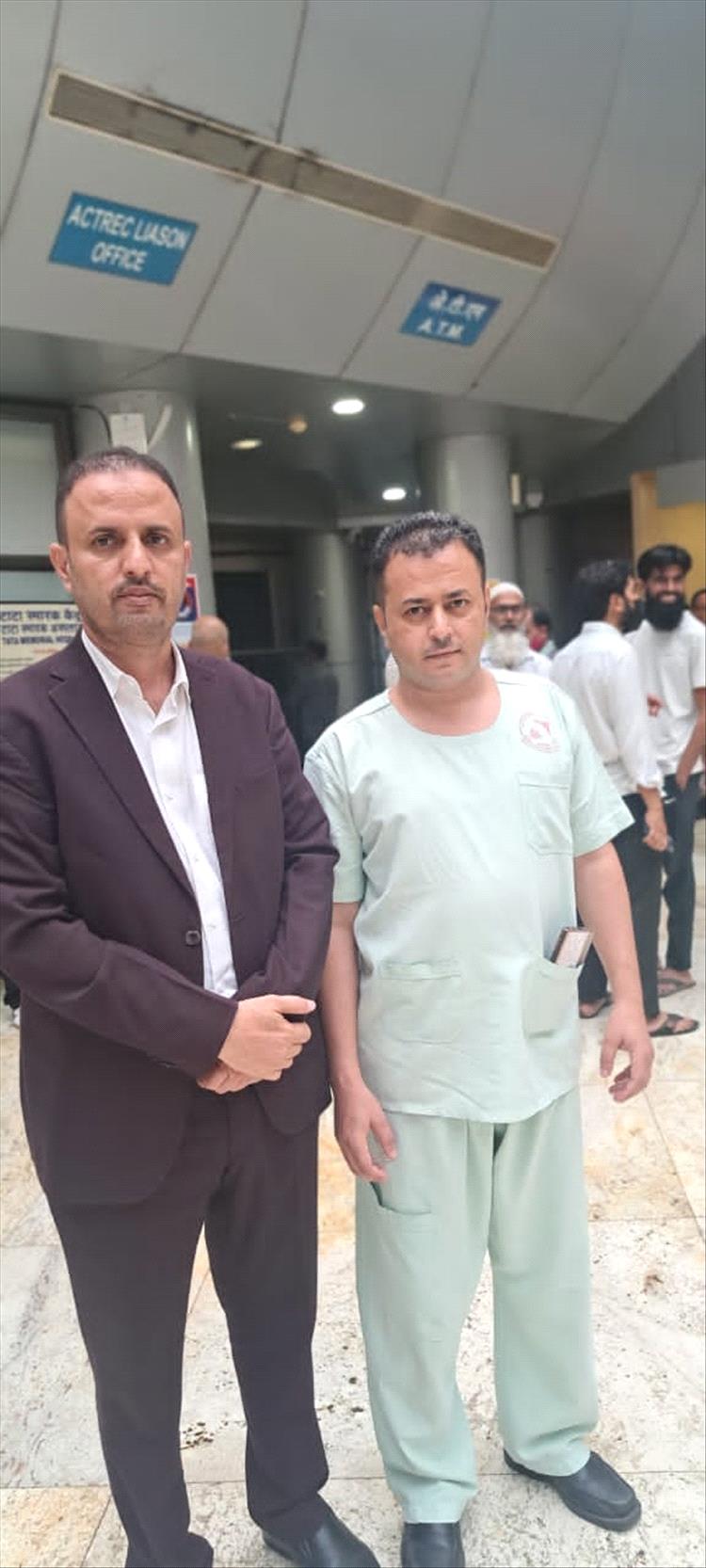 المستشار الطبي يلتقي المدير الأكاديمي لمستشفيات تاتا في بومباي لبحث التعاون في برامج الزمالة الطبية