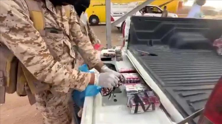 نجاز أمني نوعي في منفذ الوديعة.. احباط محاولة تهريب مخدرات حوثية إلى السعودية