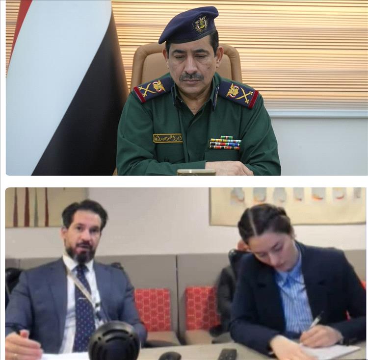 وزير الداخلية يبحث مع القائم بأعمال السفير الأمريكي سبل تعزيز التعاون الأمني