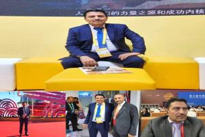 العديني يؤكد أهمية بناء شراكات عربية - صينية تستند إلى المعرفة والابتكار والاستثمار المتبادل