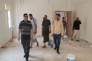 مدير عام المنصورة يتفقد الأعمال النهائية بمشروع بناء مجمع قضائي بالمديرية