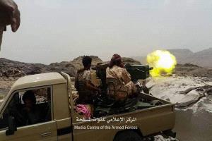 اللواء ياسر مجلي:  تصدّينا لهجوم حوثي واسع في محور علب وكبّدنا العدو خسائر فادحة
