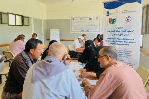 “معًا نرتقي” تواصل جولة الحوار في مديريات أبين: جلسة جديدة تُعقد في رصد لتعزيز الثقة المجتمعية
