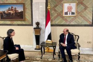 وزير الخارجية يبحث مع السفيرة الفرنسية تعزيز العلاقات الثنائية وتأهيل الكوادر الدبلوماسية