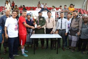 فريق التلال يحرز كاس أربعينية الفقيد اللواء صالح الشعملي